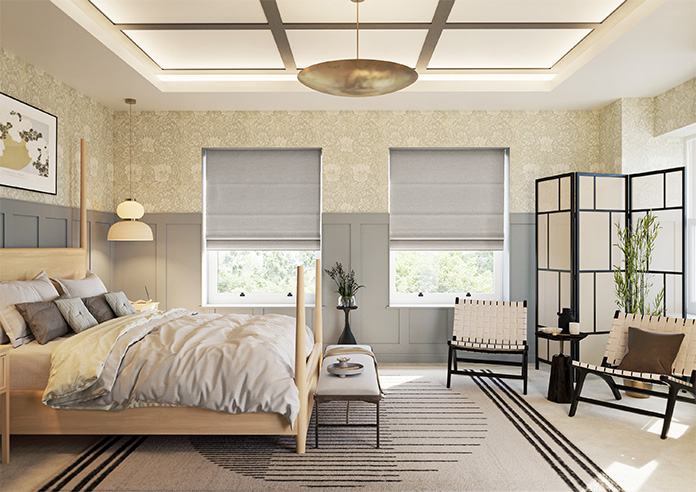 Faye, Walrus Grey - Roman Blind - Image 8